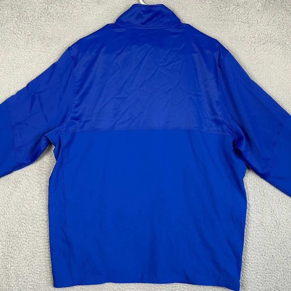 Seton Hall Pirates Under Armour Jacket Men Large Blue Loose Quarter Zip Pullover